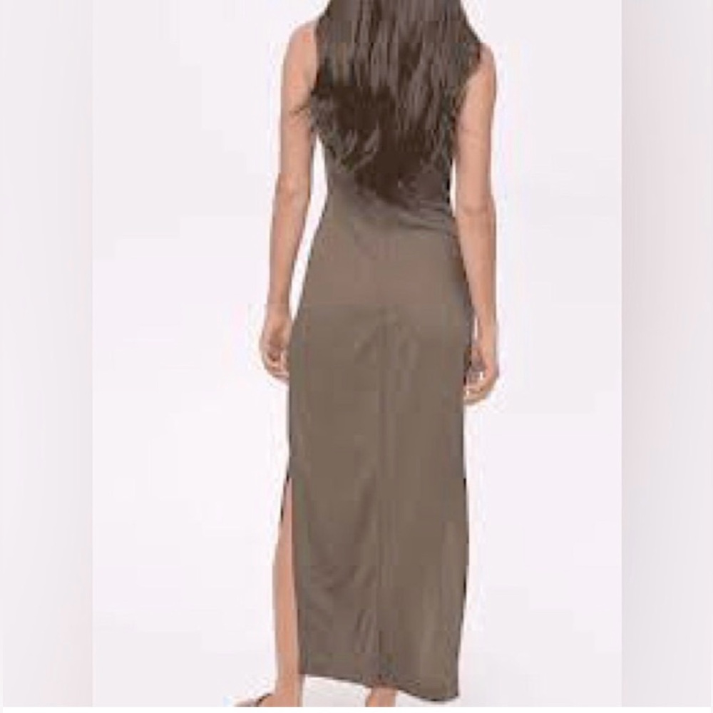 MICHAEL STARS REVOLVE NWT Tie Front Maxi Dress💚 - Picture 5 of 12